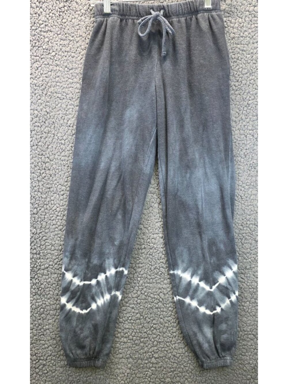 The Lounge Life Relaxed Jogger Sweatpants XS Gray Tie Dye Lounge Casual Everyday